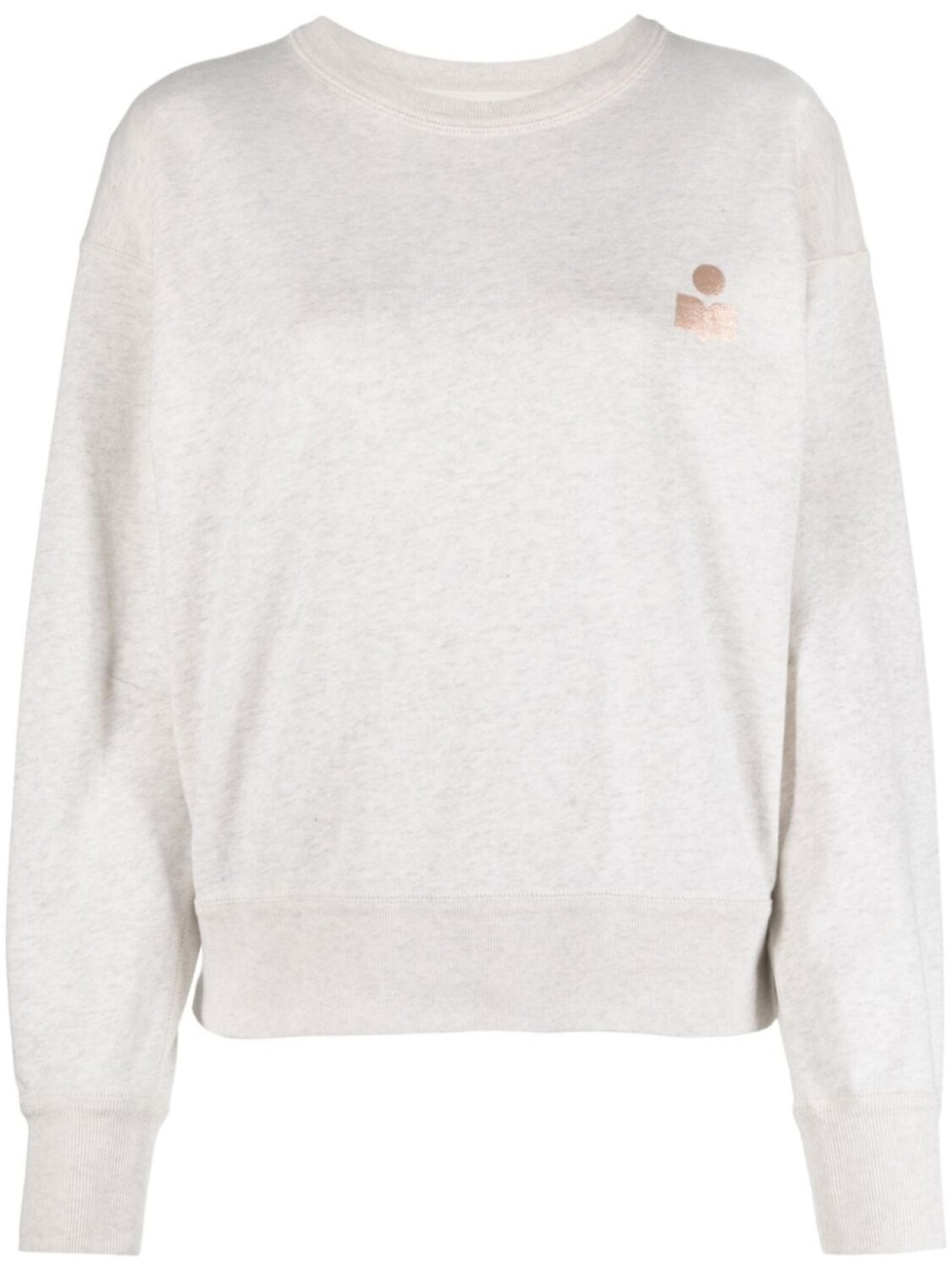 

Marant Étoile толстовка Mobyla с логотипом, нейтральный цвет