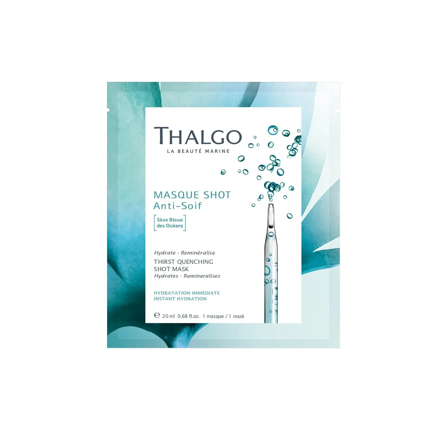 Увлажняющая маска-шот THALGO Masque Shot Anti-Soif, 20 мл Thalgo