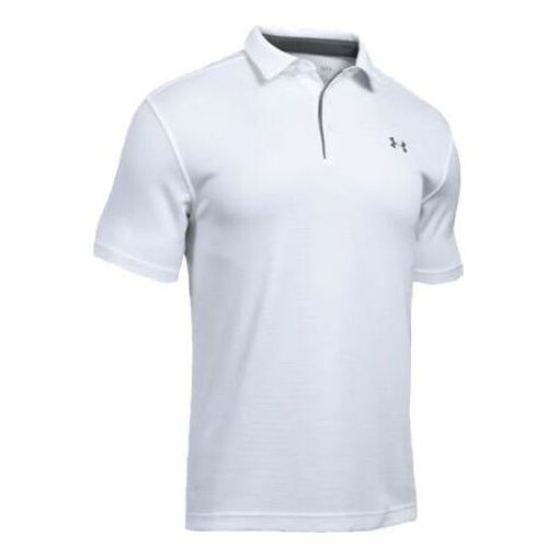 

Рубашка поло tech polo shirt 'white' Under Armour, белый