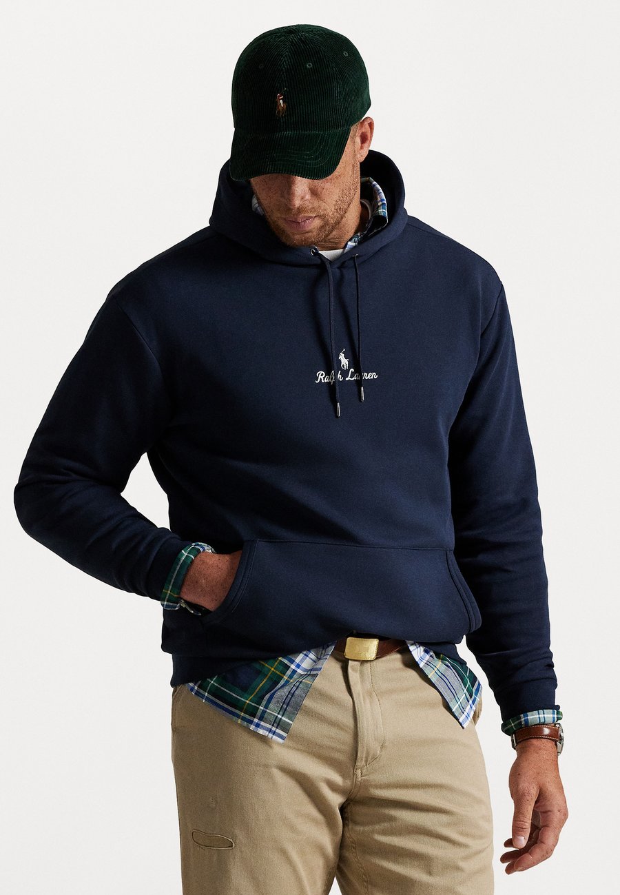 

Худи Polo Ralph Lauren Big & Tall LOGO DOUBLE HOODIE, Aviator Navy/Dark Blue