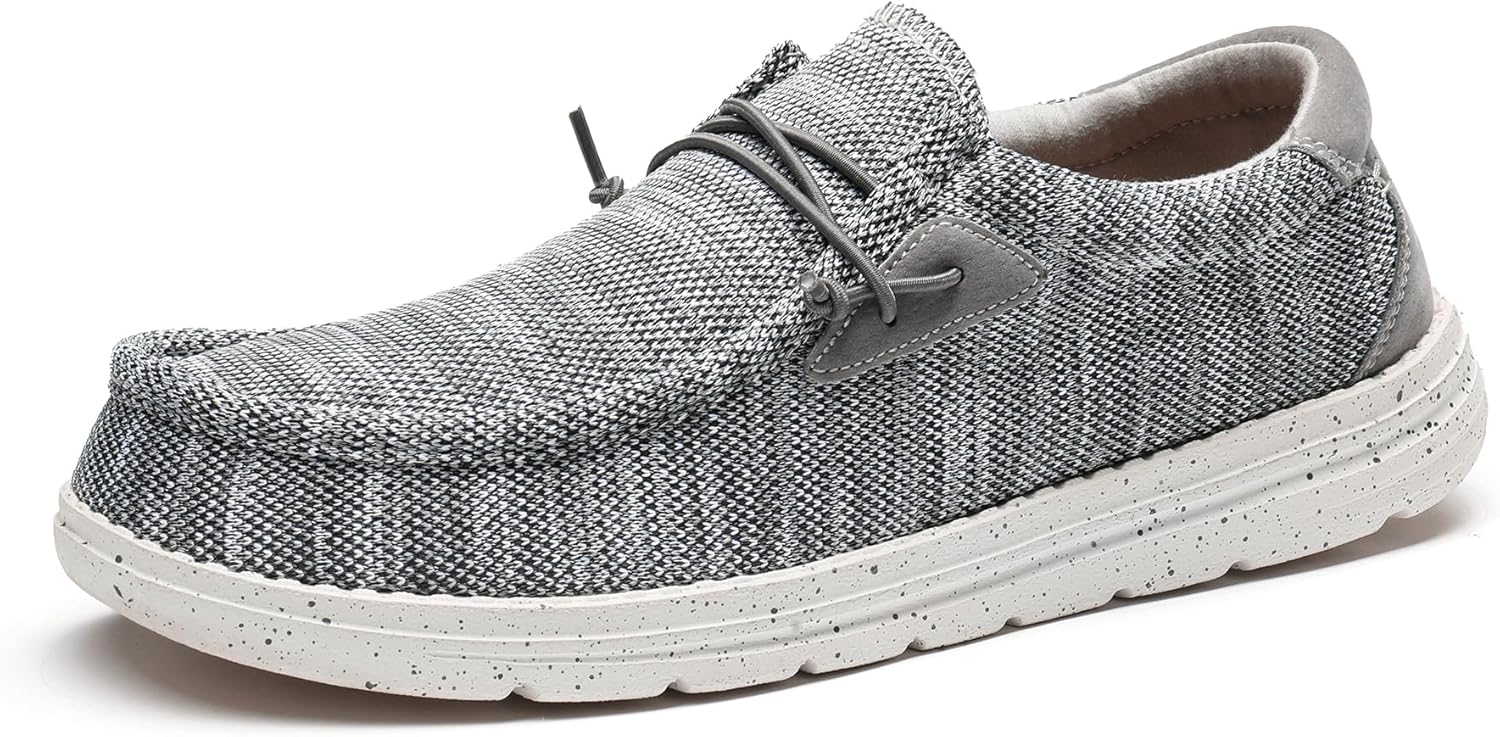 

Мужские повседневные слипоны Bruno Marc с эластичной подошвой 1.0, серый