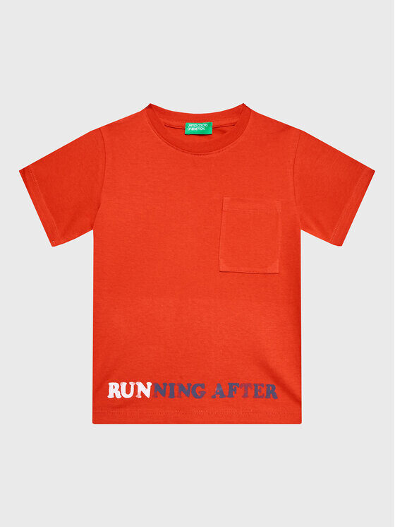 

Футболка стандартного кроя United Colors Of Benetton, красный