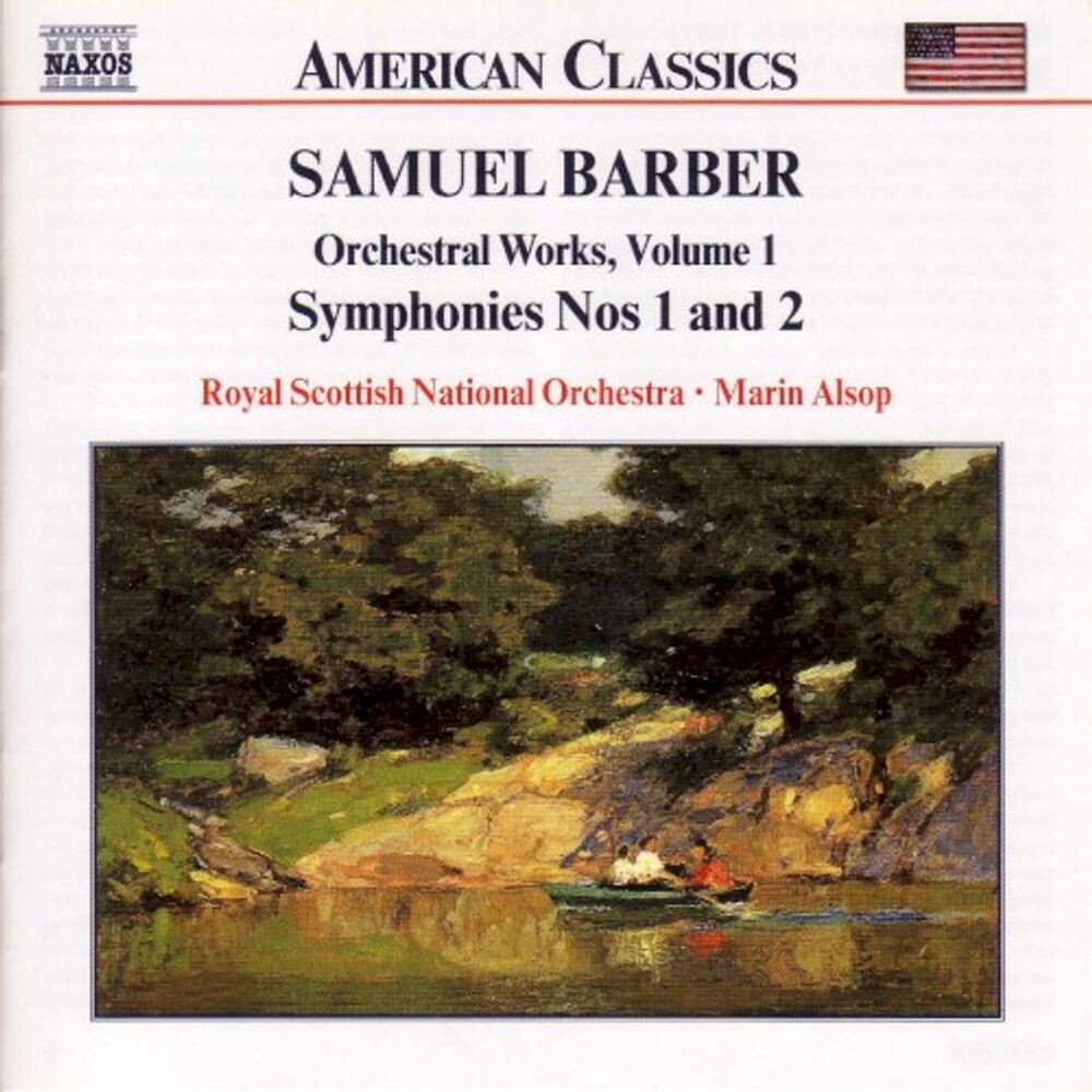 

Диск CD Orchestral Works Vol. 1 - Symphonies 1 & 2 - Samuel Barber, Marin Alsop, Royal Scottish National Orchestra