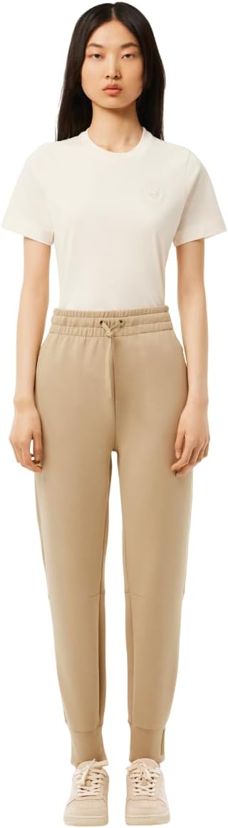 

Lacoste женские двухслойные спортивные брюки, Viennese Beige