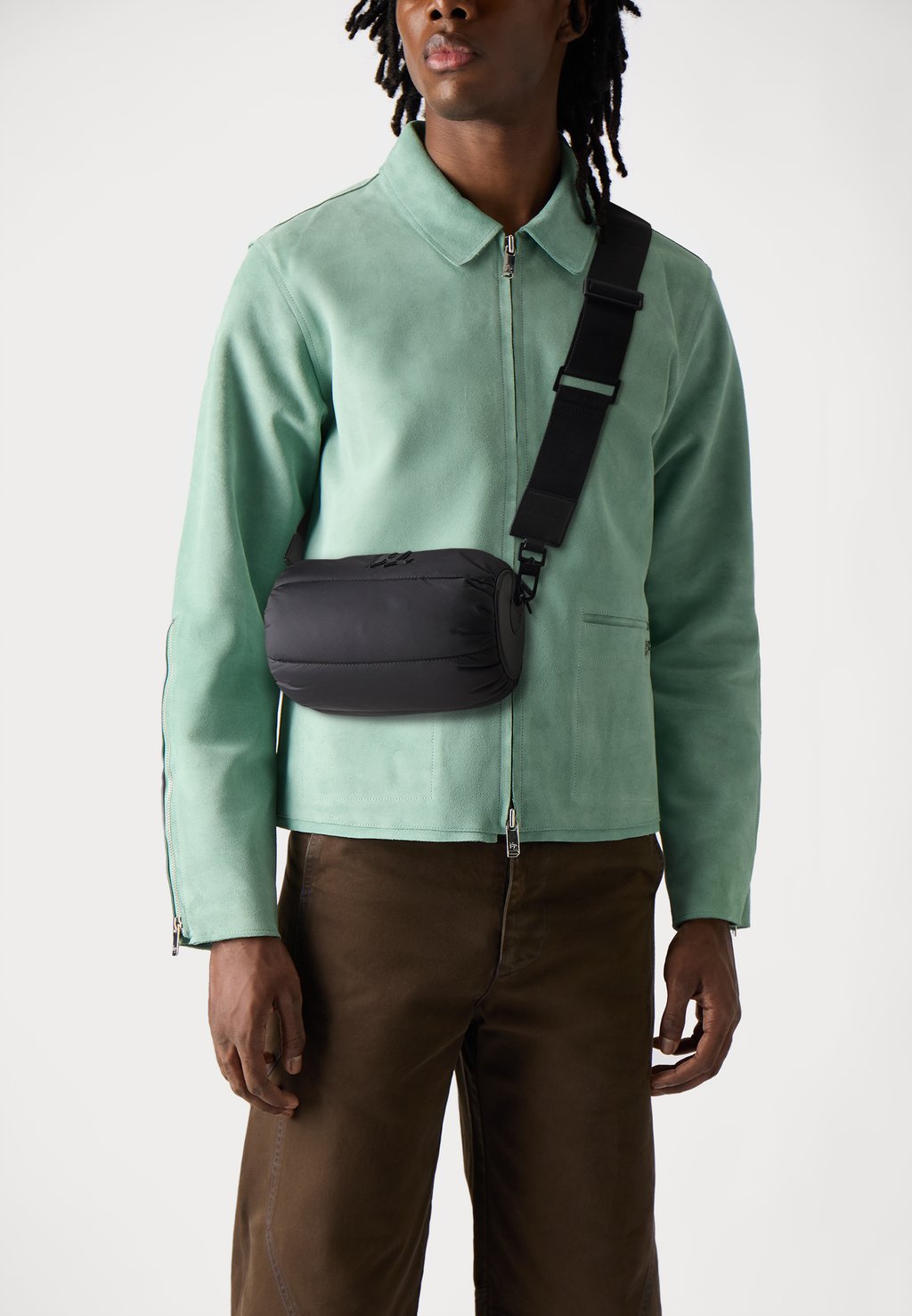 

Сумка через плечо MONOGRAM PADDED CROSSBODY - Across body bag KARL LAGERFELD, черный