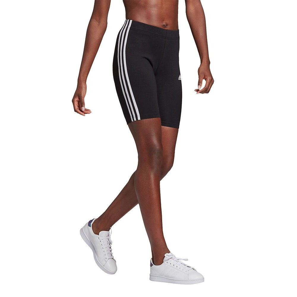 

Леггинсы спортивные adidas Sportswear Essentials 3 Stripes Short, черный