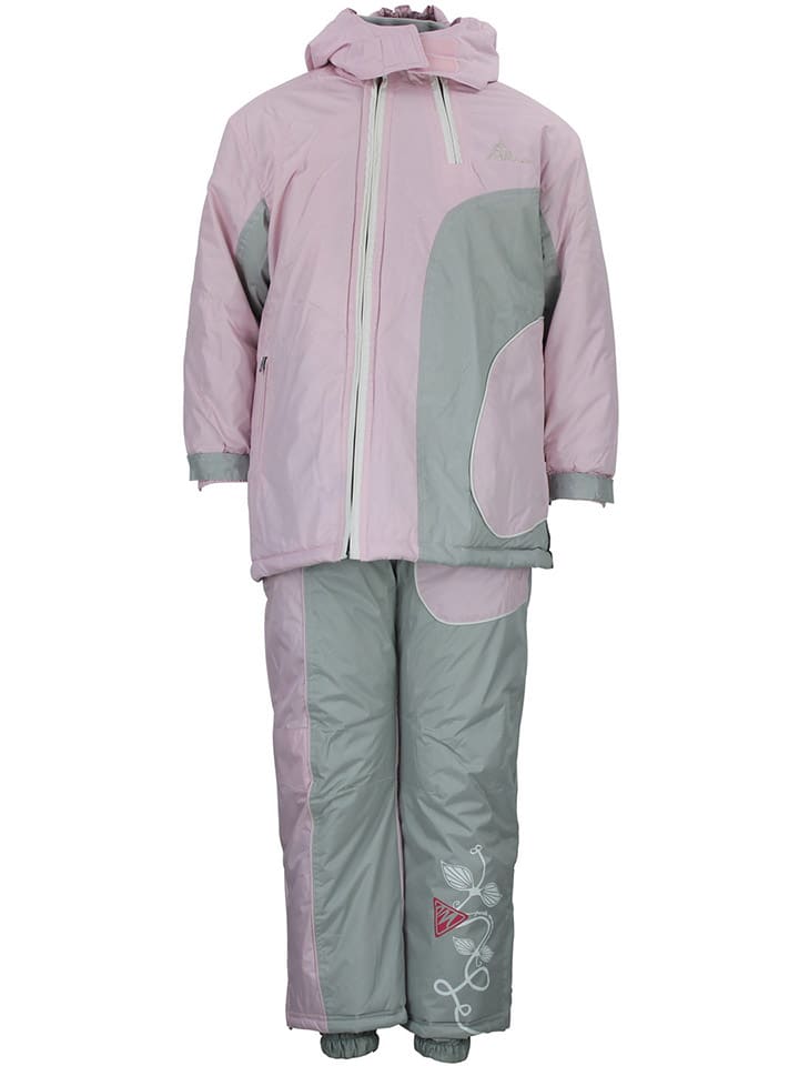 

Куртка для лыж и сноуборда Peak Mountain 2tlg. Ski-/ Snowboardoutfit, цвет Rosa/Grau