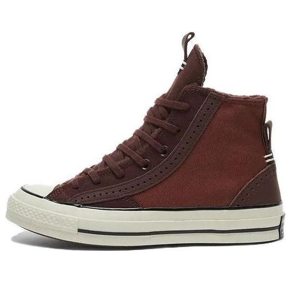 

Кроссовки Converse Chuck 70 Leather & Suede Sneakers 'Charcoal', коричневый