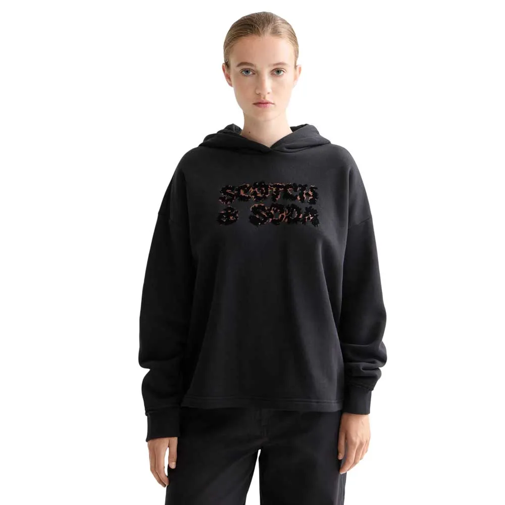 

Худи Scotch & Soda Open Back, черный