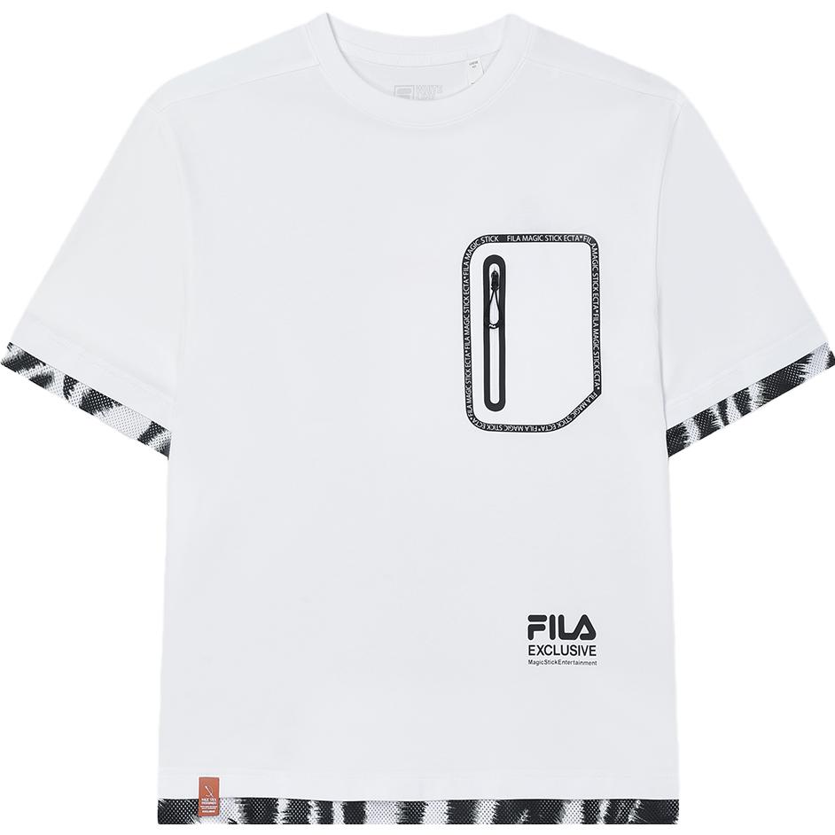 

Футболка мужская стандартная белая FILA