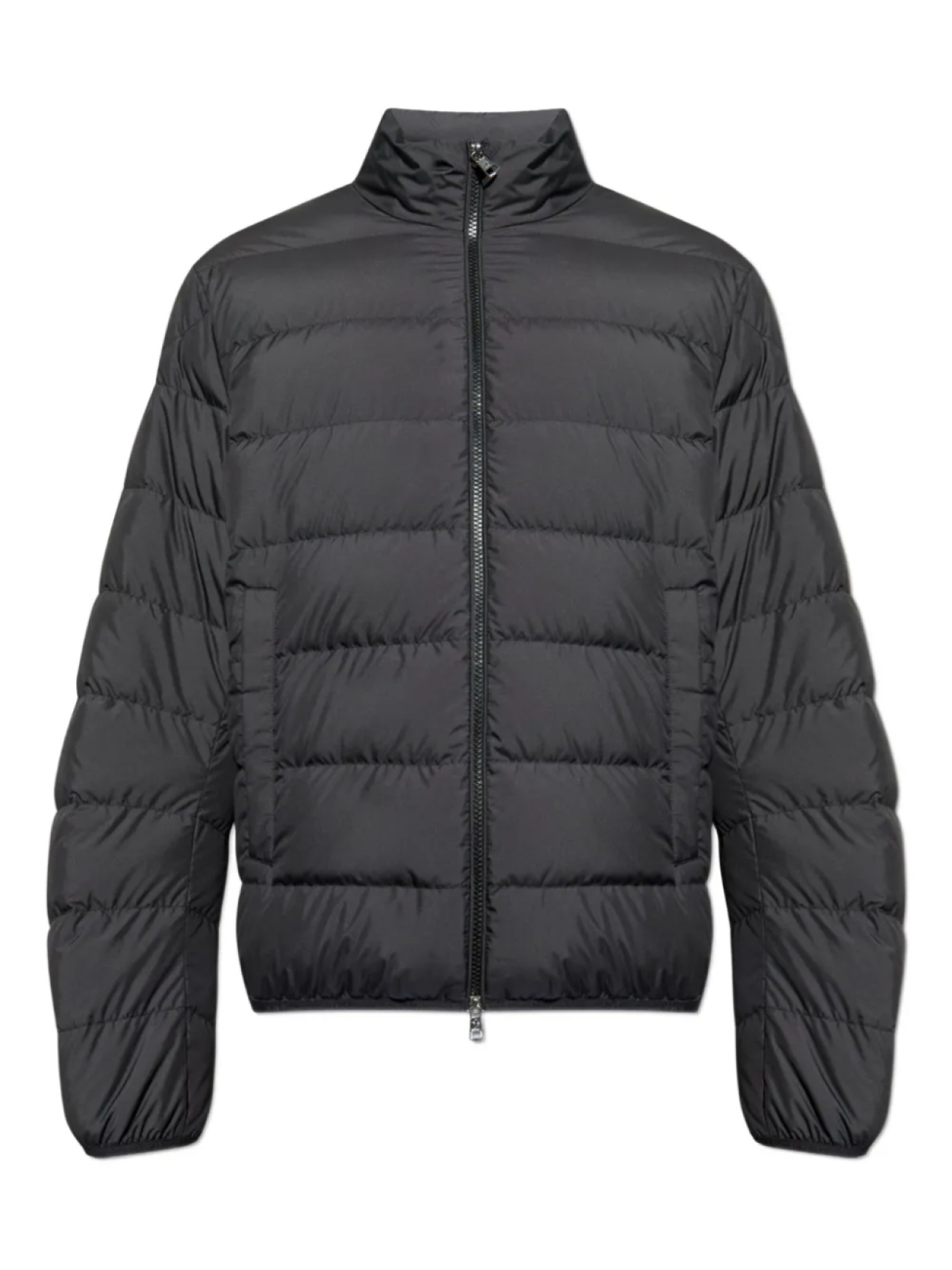 

Утепленная куртка с логотипом Moncler, черный