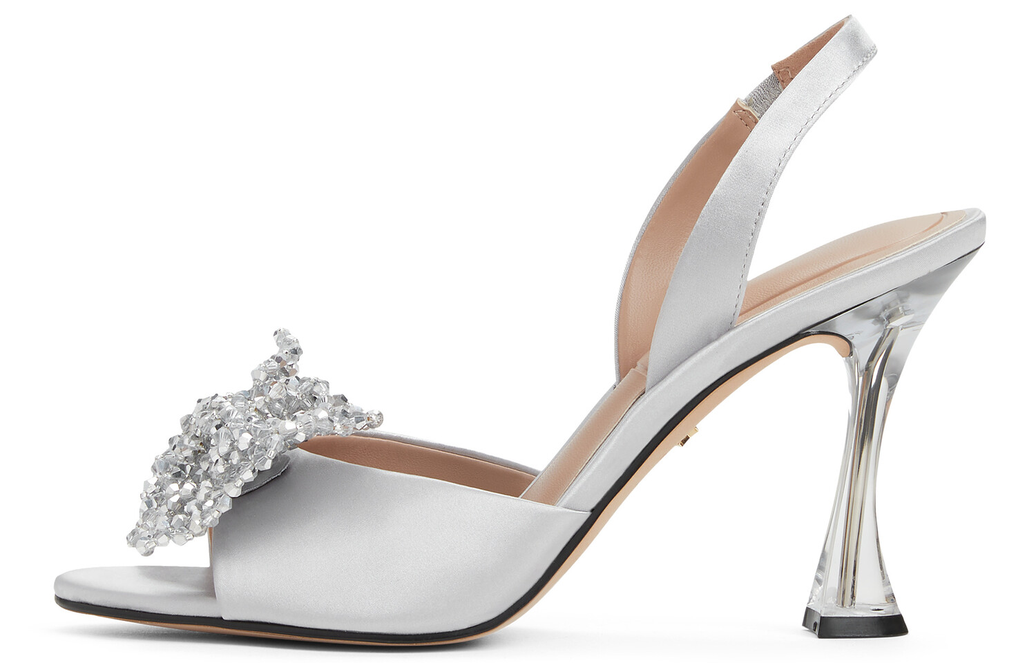Свадебные босоножки-слайды женские Charles&Keith
