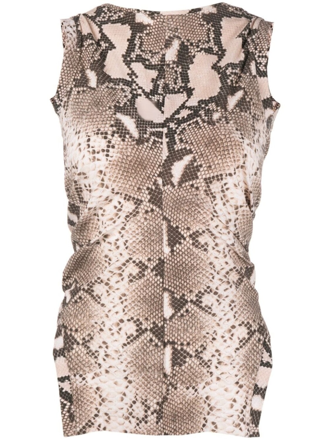 

Топ с принтом Stella McCartney, коричневый