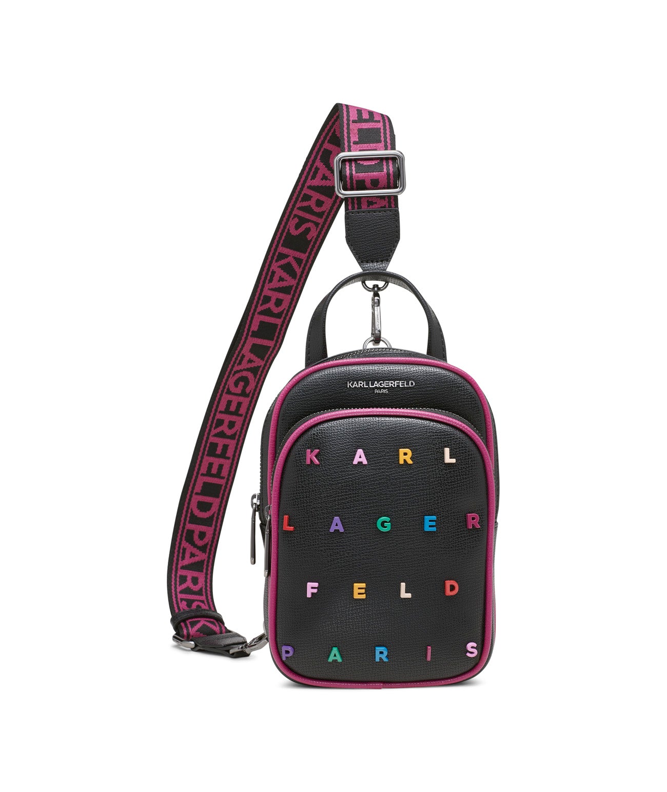 

Сумка-плечок maybelle karl letters KARL LAGERFELD PARIS, черный