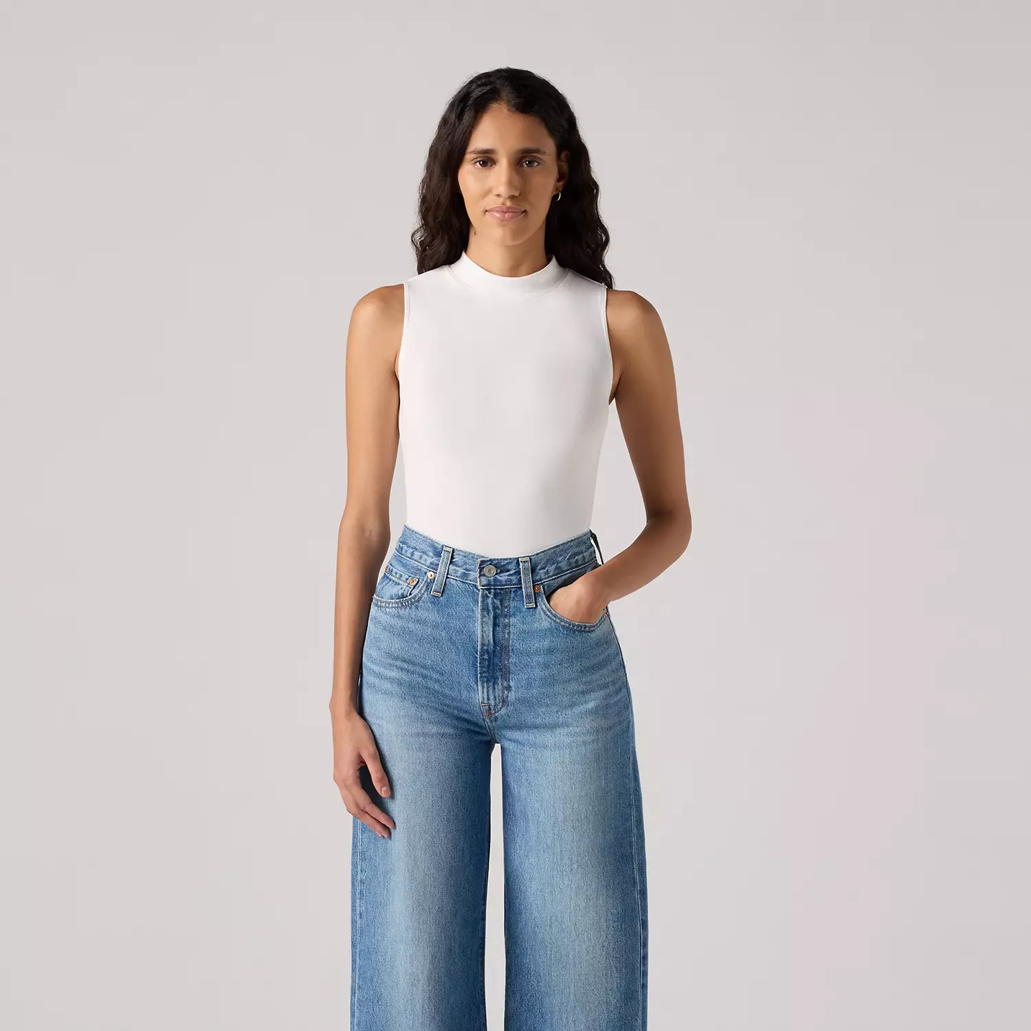

Легкая майка Levi's, цвет White