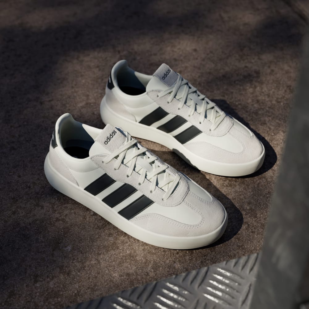 Кроссовки Adidas Barreda Decode Shoes, цвет Off White/Core Black/Off White — фото 4