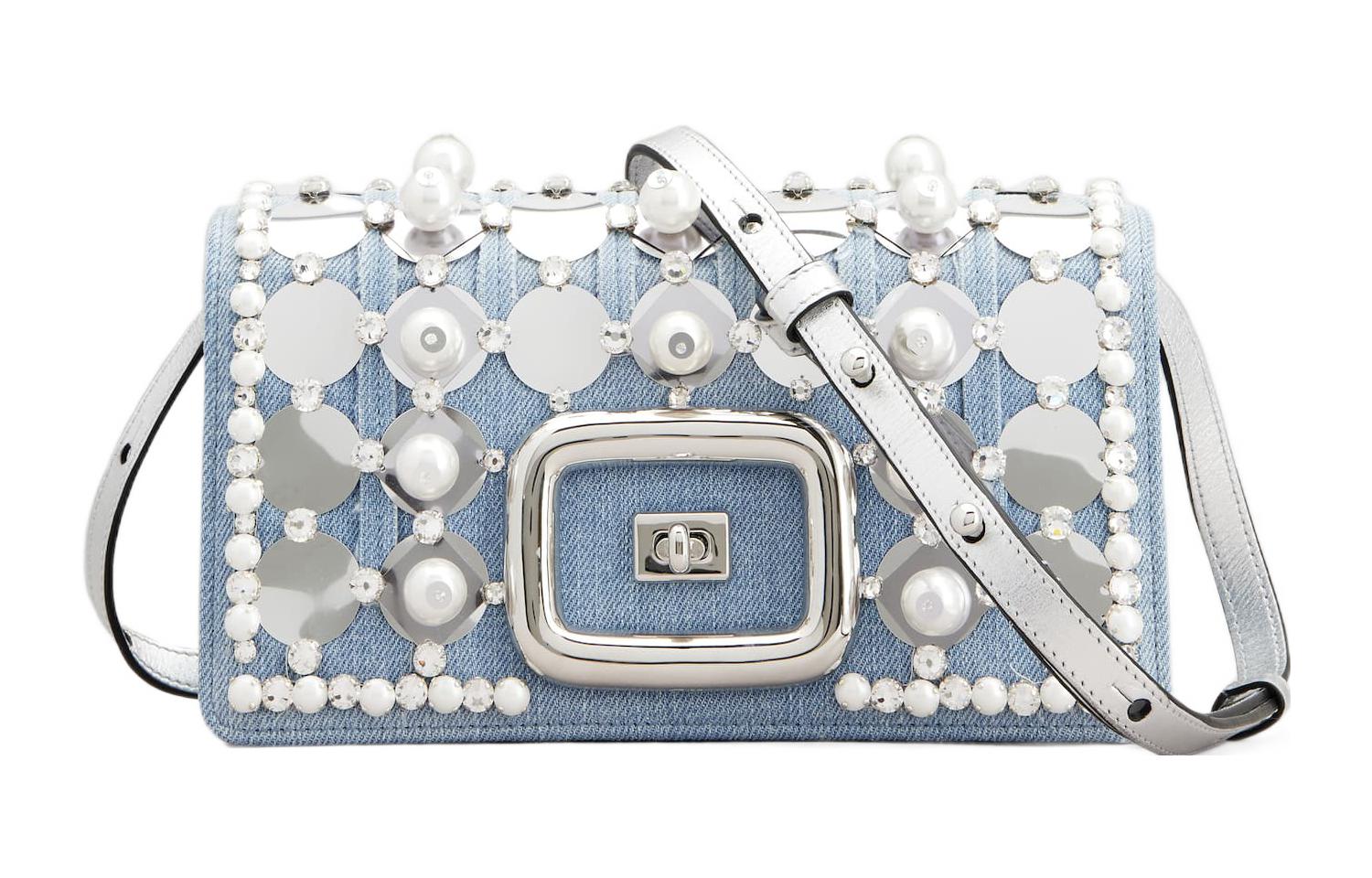 

Мини-сумка Viv' Choc Disco Roger Vivier
