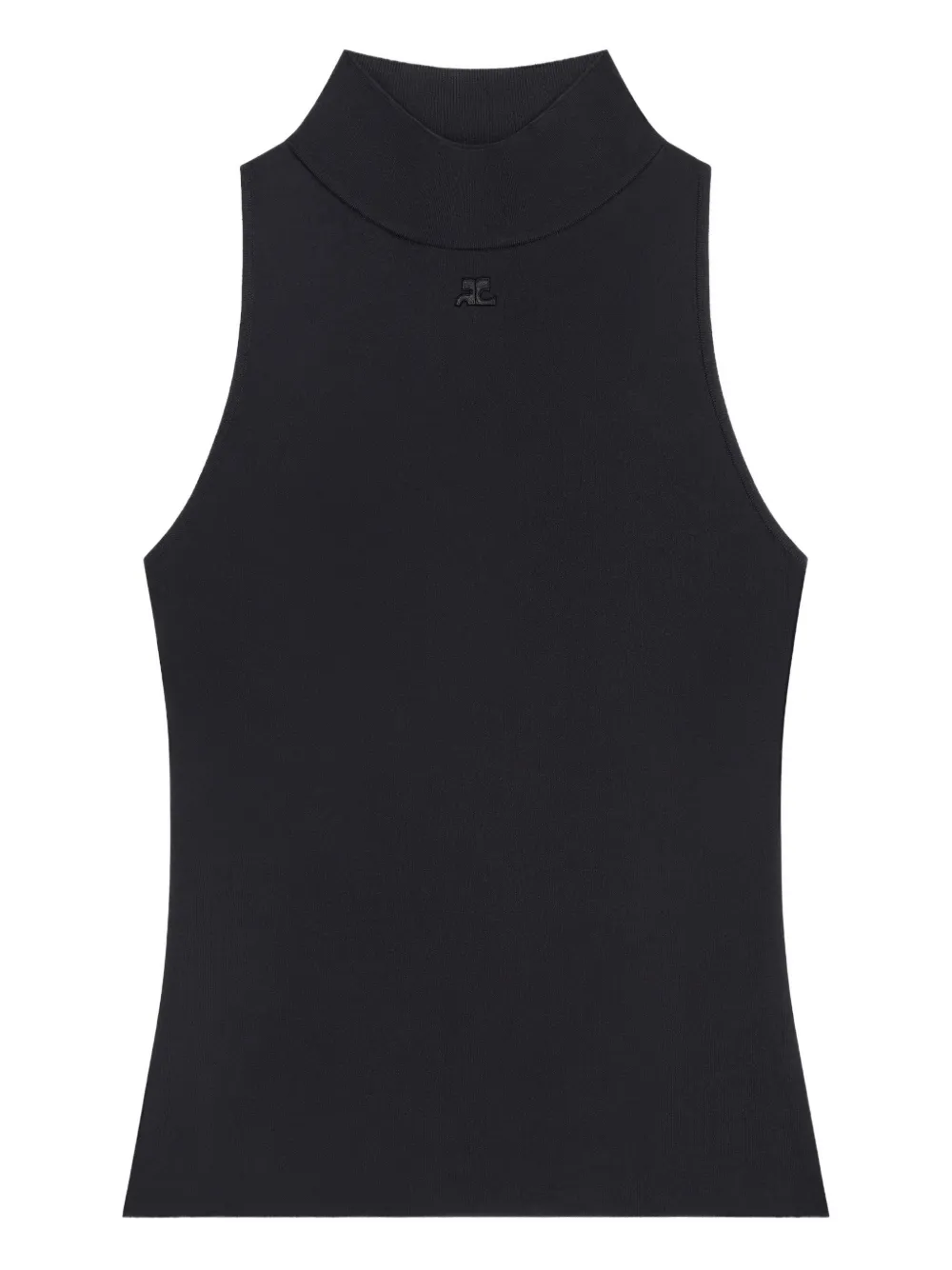 

Трикотажный топ Heritage Courreges, черный