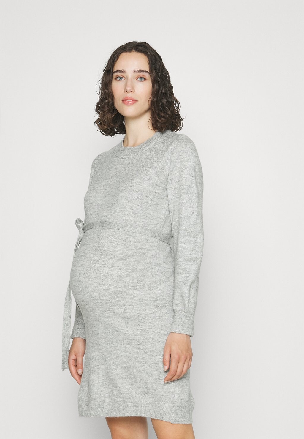 

Платье MAMALICIOUS MLNEWANNE DRESS, цвет light grey melange