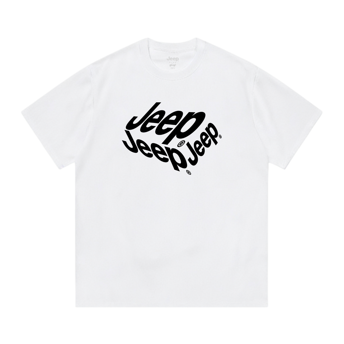 Футболка Unisex Crew Neck Moderate Jeep, темно-серый — фото 3