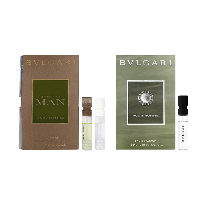 Мужской набор ароматов: Bvlgari Pour Homme, Bvlgari Man Rain Essence и Gucci Guilty Parfum, 1,5 мл х 3 — фото 3