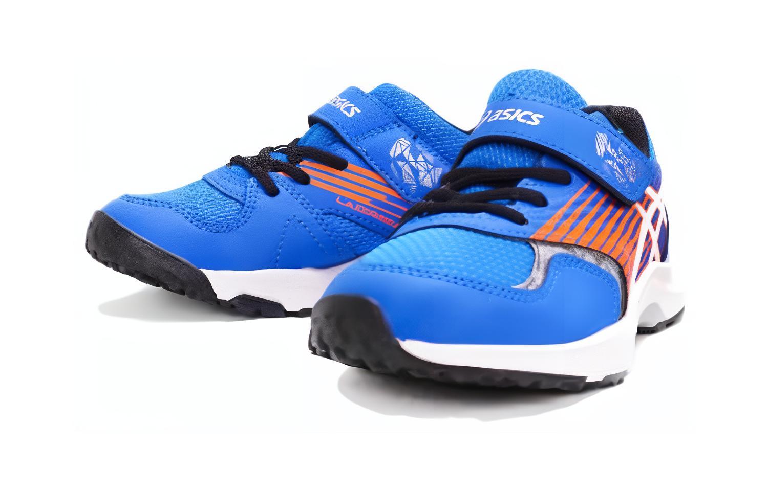 Кроссовки Lazerbeam KB MG GS 'Blue Orange' ASICS, синий/белый/оранжевый — фото 4
