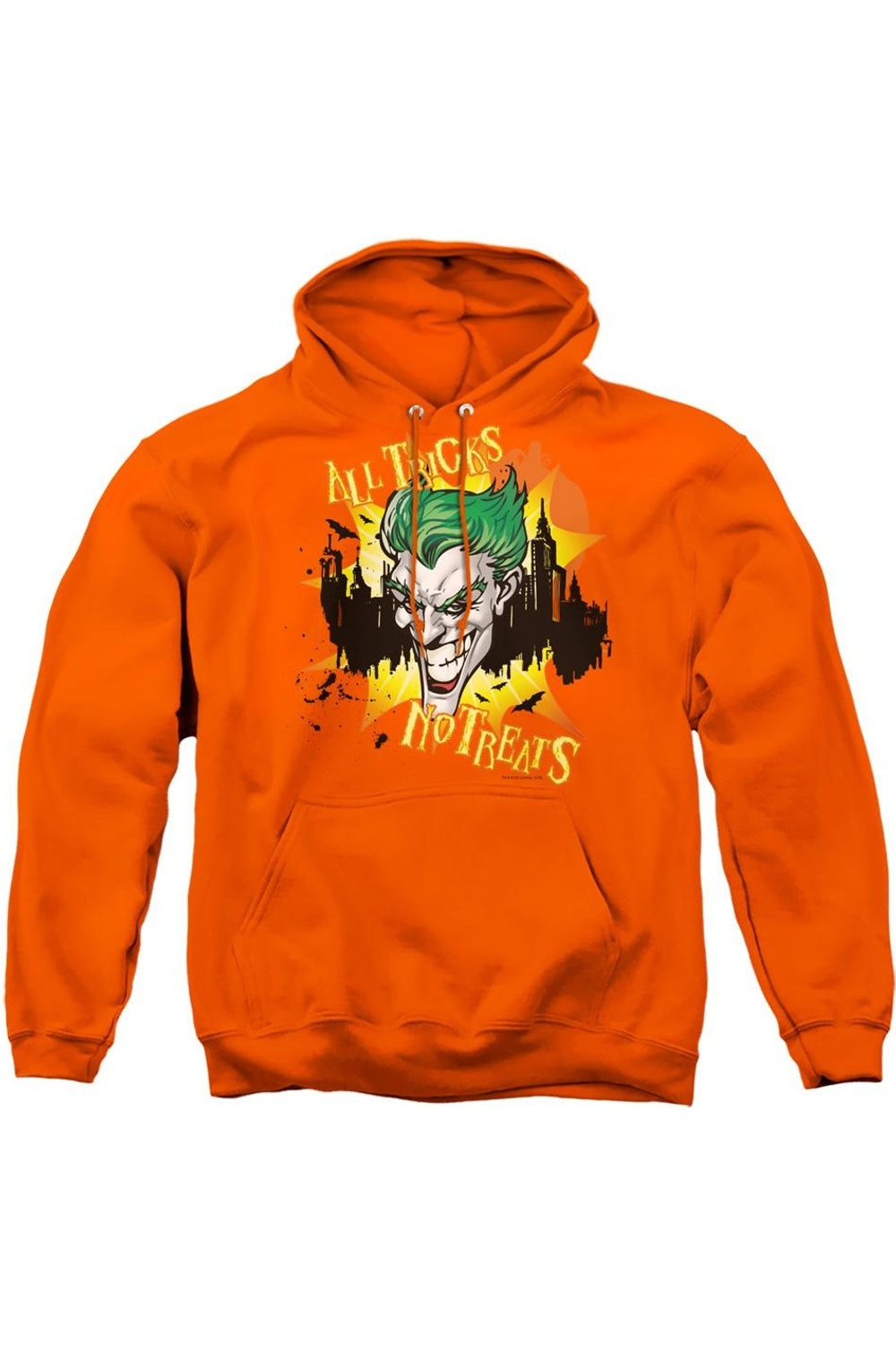 

Толстовка с капюшоном Batman All Tricks No Treats для взрослых Gildan, оранжевый