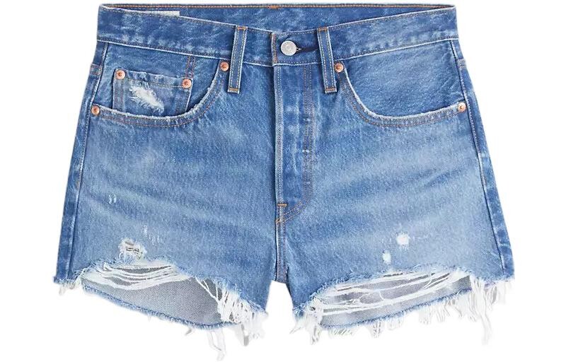 

Джинсовые шорты женские светло-голубые Levi’S