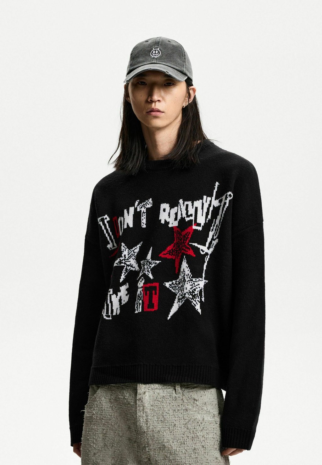 

Свитер Bershka, черный