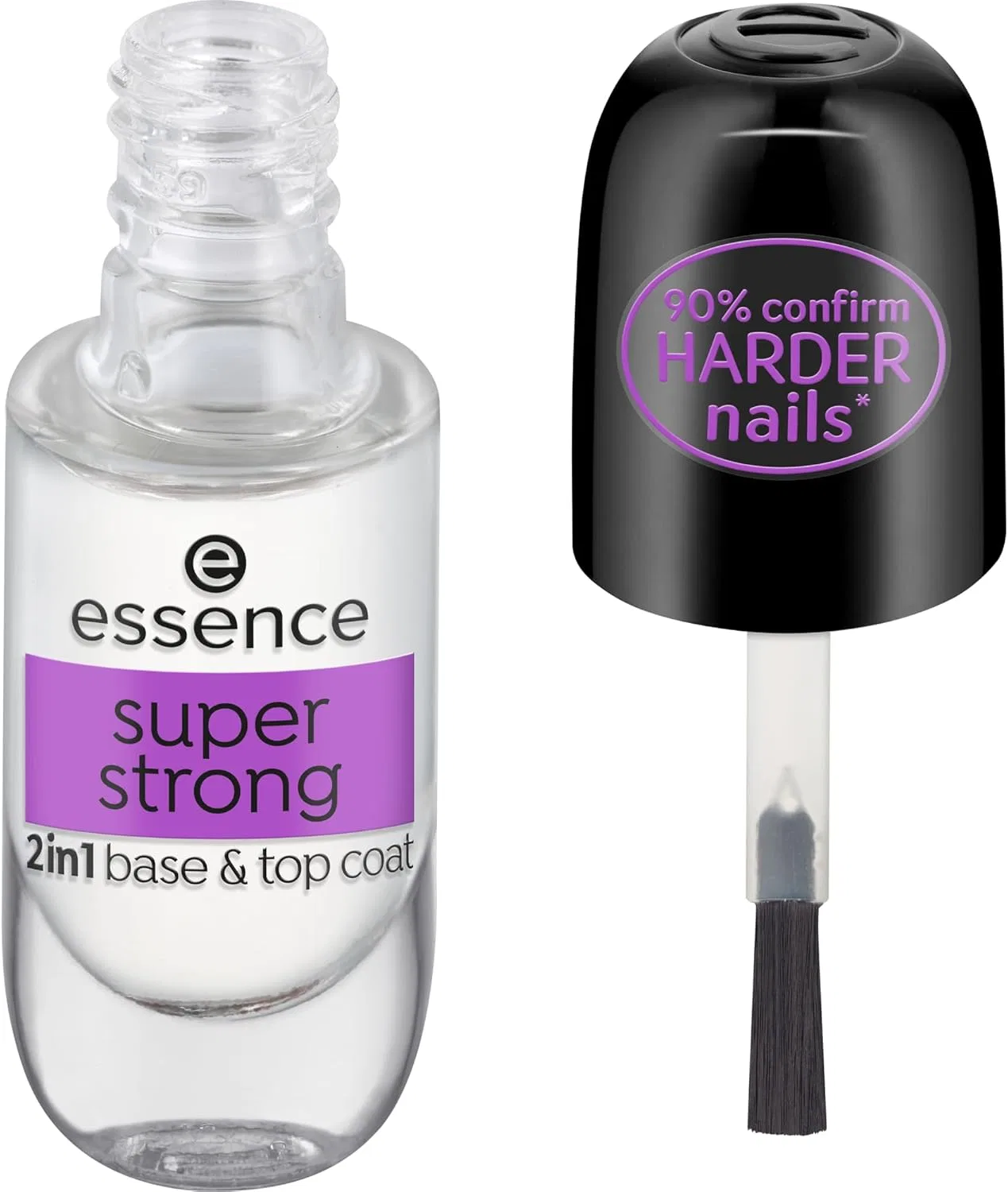 Базовое и верхнее покрытие Essence Super Strong 2-в-1 Essence — фото 2