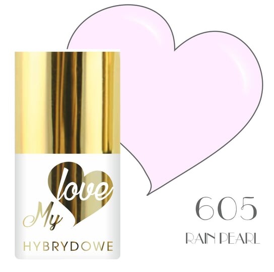 

Лак гибридный Mylove UV/Led 605 Rain Pearl, SUNFLOWER