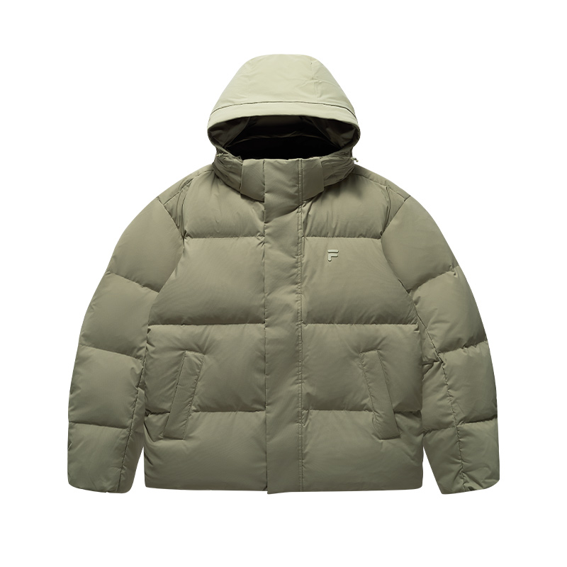 

FILA FUSION Темно-коричневая хаки мужская пуховая куртка, Dark Umber Khaki