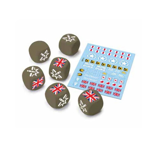 

Клей U.K. Dice (X6) & Decal (X1)