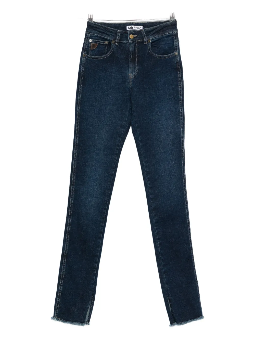 

Джинсы с разрезом на подоле LOIS JEANS, синий