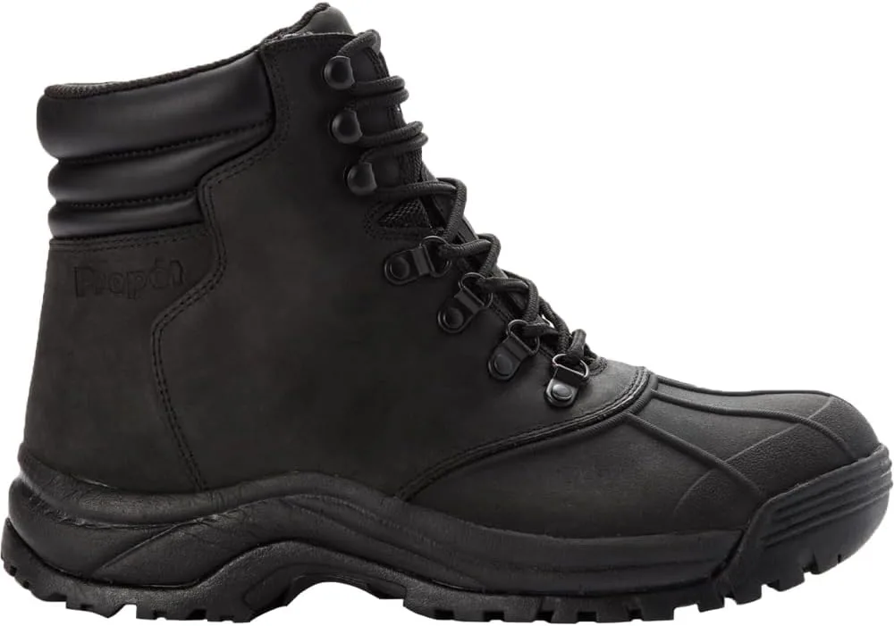 Мужские зимние ботинки Propet Blizzard Mid Round Toe Snow Casual Boots, черные
