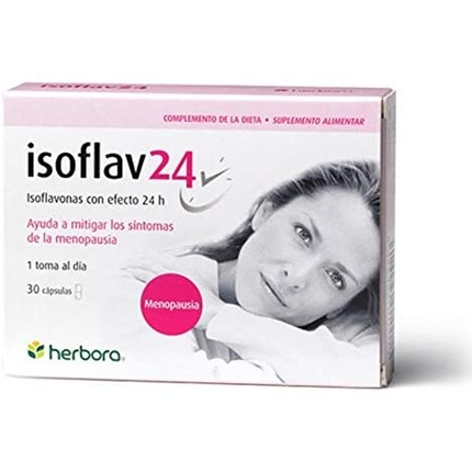 

Isoflav 24 30 Vcaps X 560,35 Mg 30 растительных капсул 500 Herbora