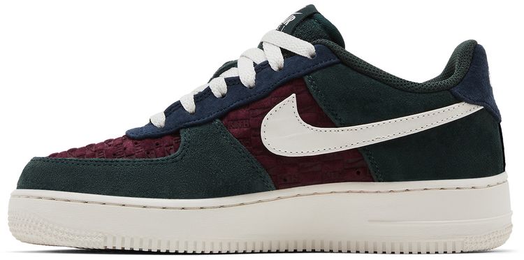 Кроссовки Kith x Nike Air Force 1 Low GS, красный — фото 3