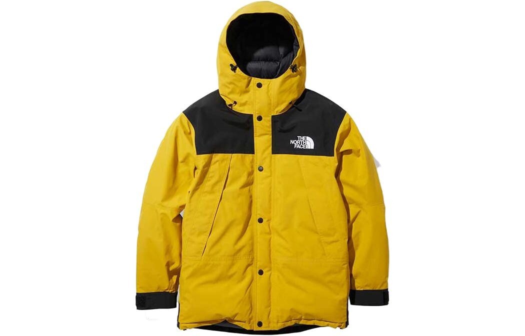 

Пуховик мужской желтый The North Face, желтый