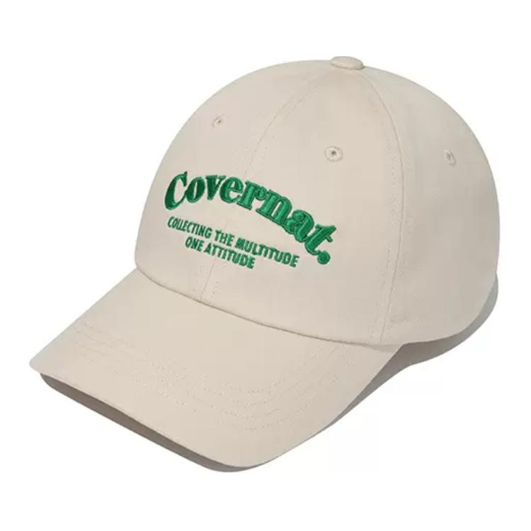 

COVERNAT Хлопковая бейсболка унисекс, Ivory