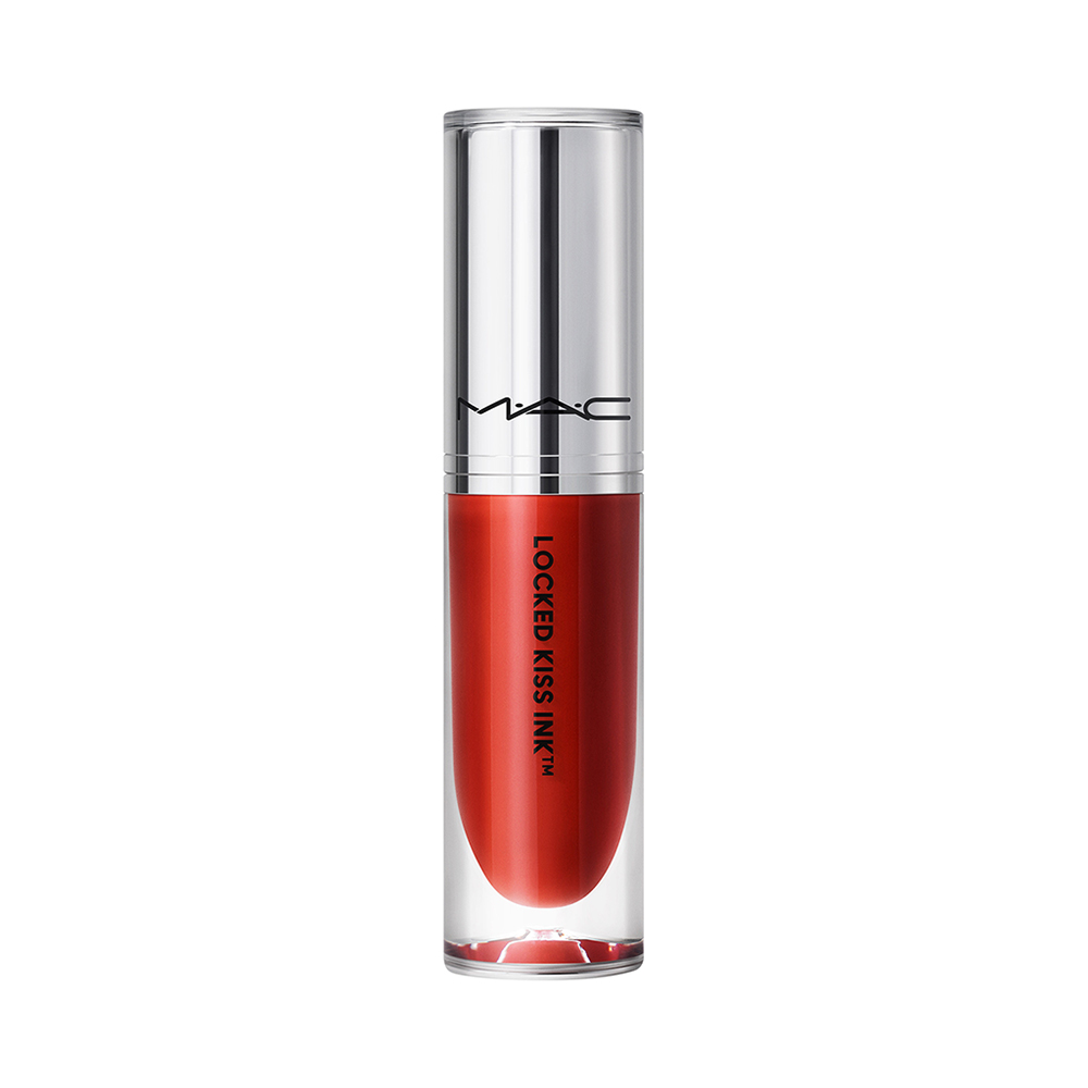 

Стойкая жидкая помада locked kiss ink lipcolour Mac, цвет extra chili, 4 мл