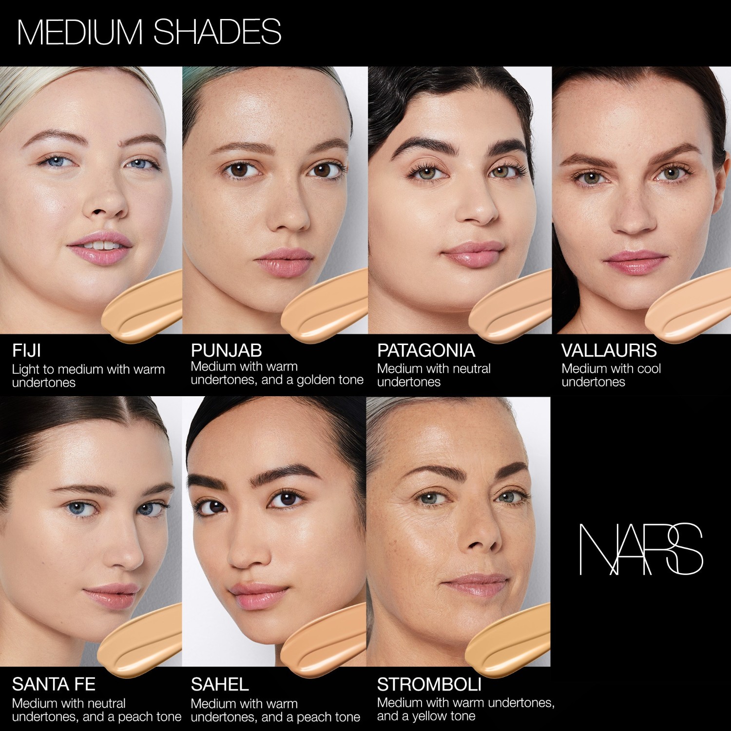 Тональный крем для лица light reflecting Nars, patagonia, объем 30 мл — фото 4