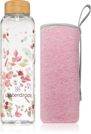 

Стеклянная бутылка для воды Waterdrop Glass Edition, Flair 600 ml