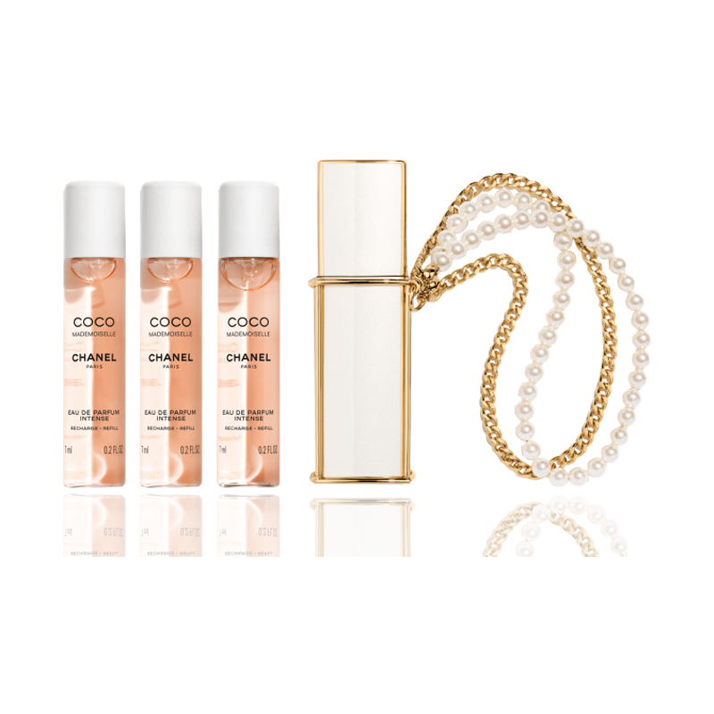 

Набор пробников одежды Miss Cocoa's Rich Aroma женская парфюмерная вода EDP роза жасмин 7мл*3+футляр для духов CHANEL