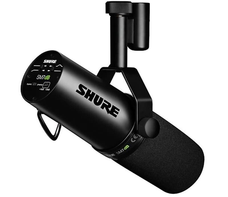 

Динамический микрофон Shure SM7dB Cardioid Dynamic Microphone with Built-In Preamp