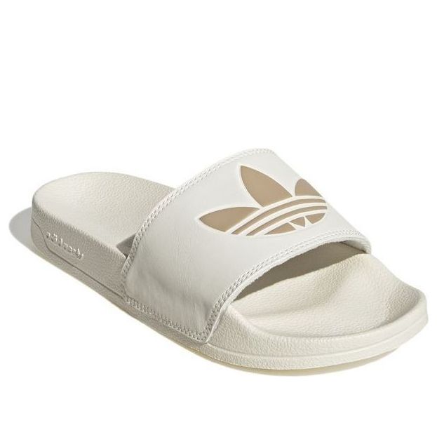 Шлепанцы (WMNS) adidas Adilette Lite Slides 'Off White Warm Sandstone' — фото 3