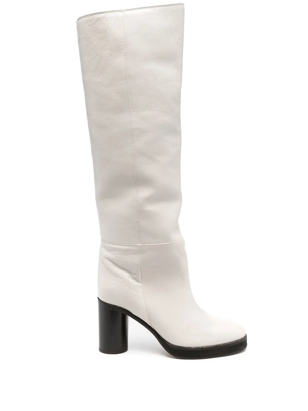 Сапоги на каблуке ISABEL MARANT, белый