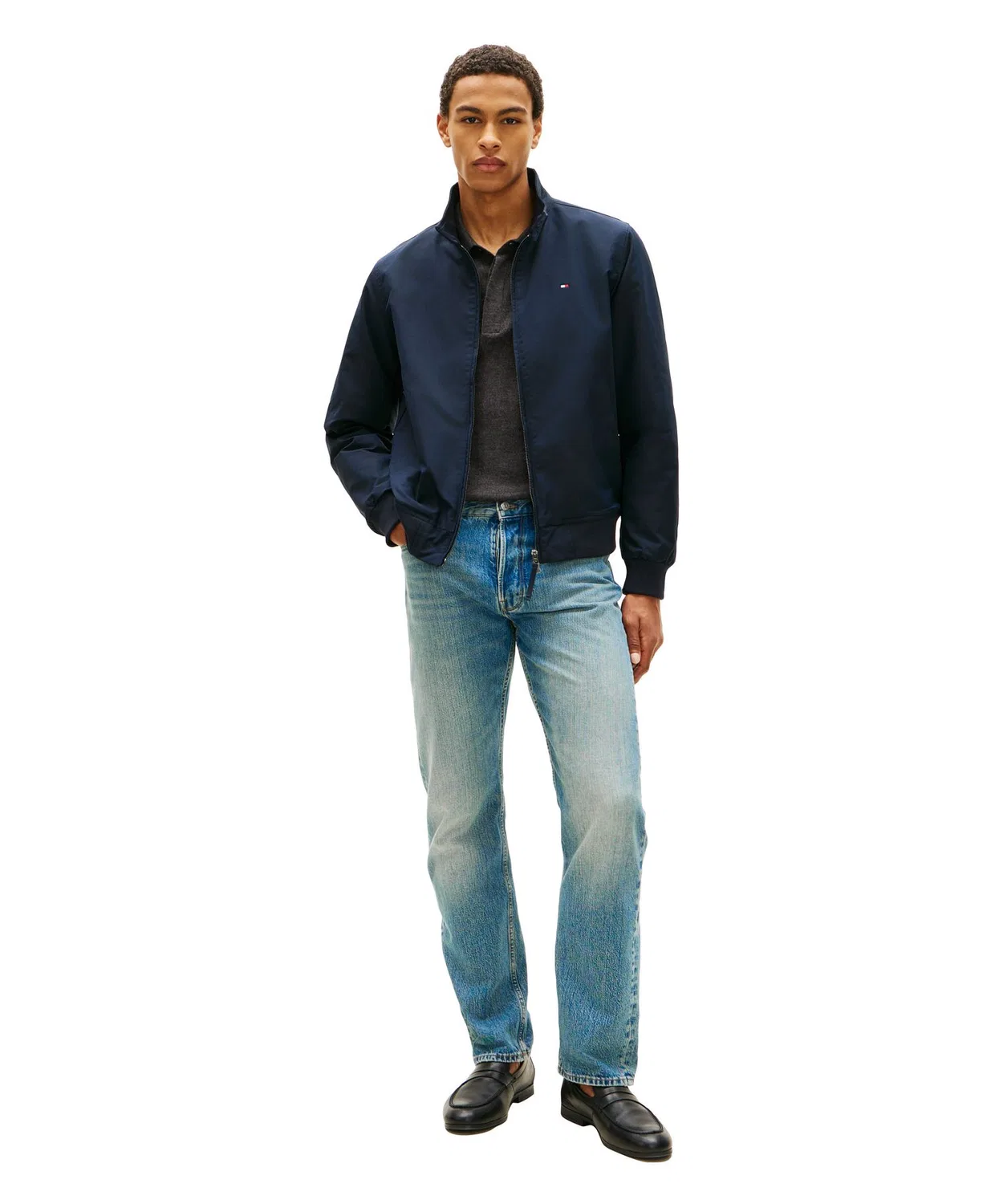 Куртка Harrington Tommy Hilfiger красная — фото 3
