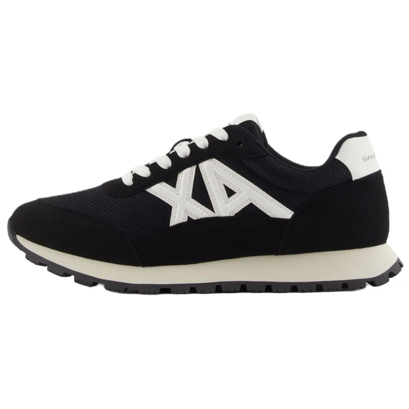 

ARMANI EXCHANGE Низкие кеды AE мужские черные