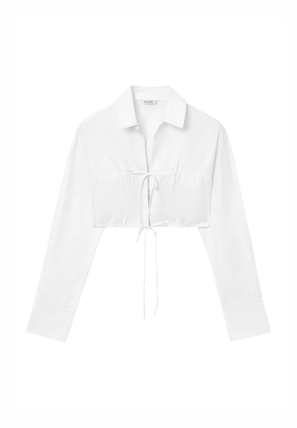 

Блуза CROPPED CON LACCETTI Calliope, слоновая кость