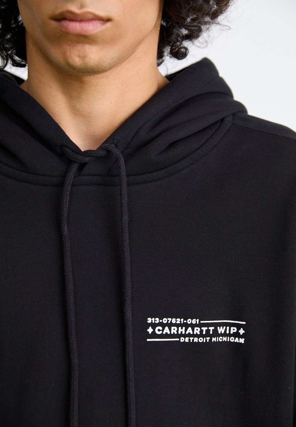 

Свитер Hooded Stamp Carhartt WIP, черный/белый